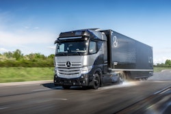 Daimler Trucks has begun testing of its Mercedes-Benz GenH2 Truck powered by hydrogen fuel cells.