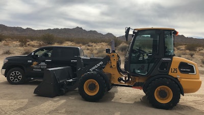 Volvo's L25 Electric wheel loader