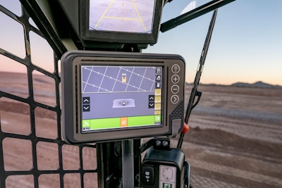 John Deere's SmartGrade solution provides real-time information which enables a more optimized workflow.