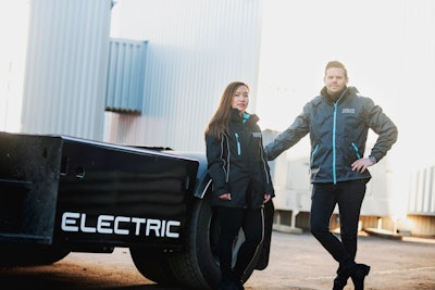 Volvo Penta's Development Engineer Kerstin Kha And Felix Engstro╠êm, Project Manager Verification 01