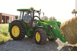 5M Series Tractors will appeal to hay, livestock, and commercial customers, along with anyone doing work on a large property.
