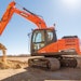 The Doosan 14-ton DX140LC-5 crawler excavator is one of the company's more popular models.