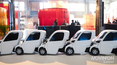 The Movin'On summit highlights an array of mobility concepts.