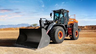 The new Doosan DL380-7 next-generation wheel loader.