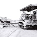 R. G. LeTourneau operates his Holt 75 crawler tractor and his Full-Drag scraper, the first scraper designed to be operated from a tractor.