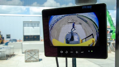The new 7-in. ELED digital Ethernet monitor can be used in conjunction with an EMOS camera such as Digital RearView, Digital FrontView and Digital SideView.