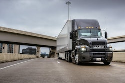 Mack Trucks' newly designed Mack Anthem day cab roof fairing offers customers increased fuel efficiency benefits.