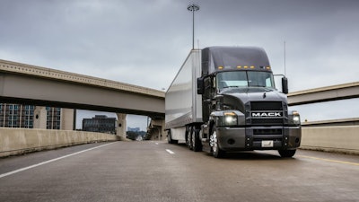 Mack Trucks' newly designed Mack Anthem day cab roof fairing offers customers increased fuel efficiency benefits.