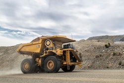 Caterpillar will exhibit a Cat 794 AC electric drive truck factory-installed with Cat MineStar Command for hauling.
