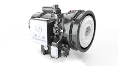 The FracTran offers filter and fluid life prognostics, a transmission-mounted control module and an on-rig telematics gateway.