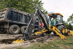 The John Deere 310 L backhoe loader has evolved greatly since the company's first machine was introduced 50 years ago.