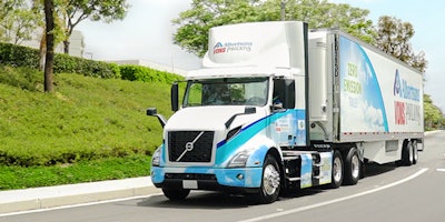 Volvo Vnr Electric Albertsons On The Road