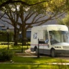 The NGDV is purpose-built for right-hand drive mail and package delivery which can be equipped with either fuel-efficient internal combustion engines or battery-electric powertrains.