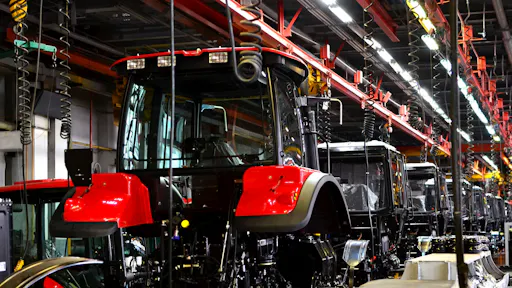 A demanda por equipamentos pesados continua forte.