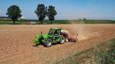 Sales for agricultural equipment in Italy rose during the first half of the year.