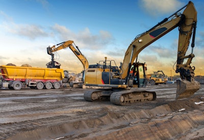 Infrastructure spending around the world is helping drive demand for construction equipment.