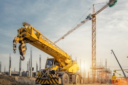 Construction was one of 16 services sectors to grow in June 2021.