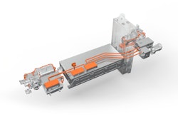 An example of the electric driveline setup.