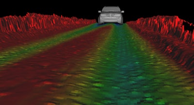 XenomatiX’s sensor fusion algorithms combine visual SLAM techniques with GNSS, IMU and CAN to obtain a seamless map of the road shape.