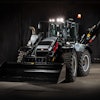 Huddig has delivered the first production model of the HUDDIG TIGON hybrid backhoe loader to a customer.
