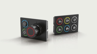 The Series 09 portfolio of ruggedized RGB halo illuminated CANbus keypads enable easy customization for design teams to help them create more intuitive operator controls.