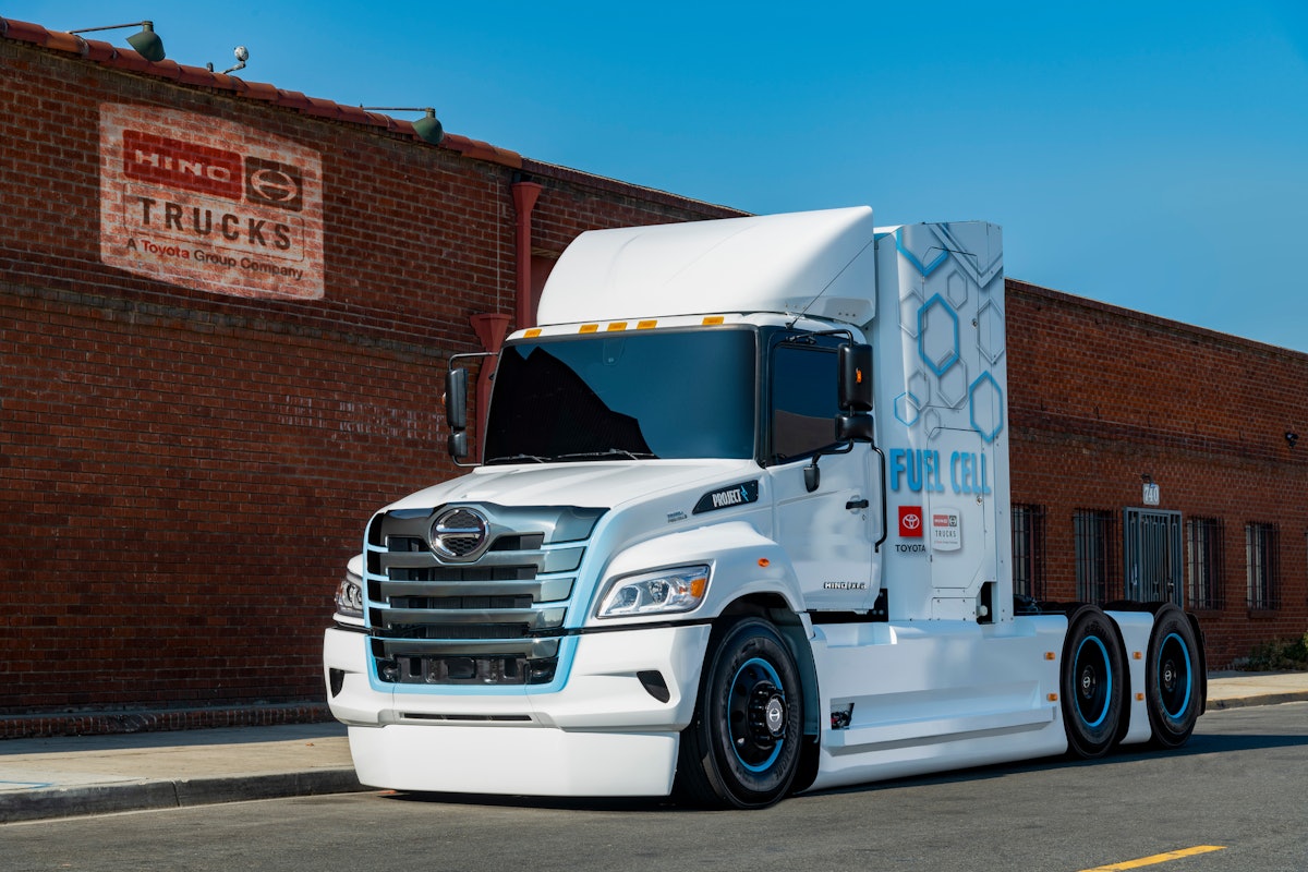 Hino Trucks Unveils Fuel Cell Electric Truck | OEM Off-Highway
