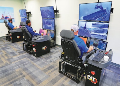 Cat Command Stations keep operators safe and comfortable during remote operation.