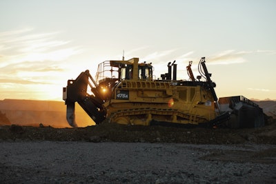 Komatsu D475 8 At Dusk