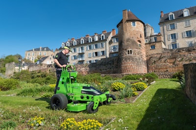 Mean Green Mowers is bringing electric powered equipment to the lawn and landscape market.