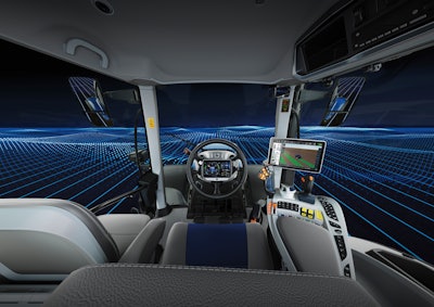 A more spacious cab on the new T7 Heavy Duty Tractor improves comfort and visibility.