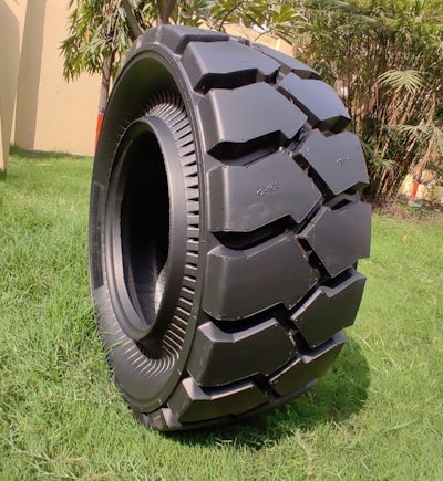 The next generation of the SkidCup tire will be available in pneumatic and airless versions.