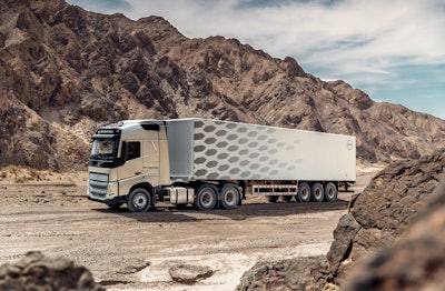 The Volvo FH truck.
