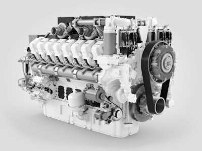 Liebherr's D9816 diesel engine is available for use in equipment from other OEMs.