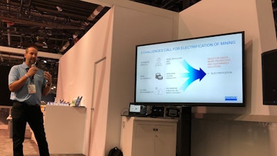 Brian Huff of Sandvik overviews the mining industry challenges which are helping drive the transition to electrification.