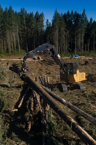 caterpillar logging equipment
