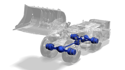 Dana Underground Loader With E Powershift Transmission