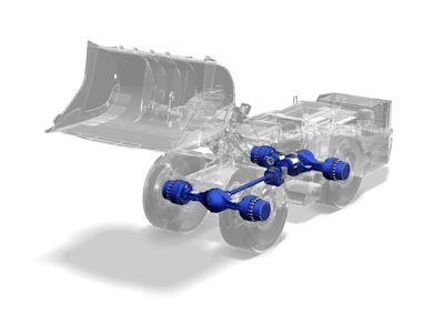 Dana's Spicer e-Powershift Transmission can be equipped with one or two electric motors, depending on the application needs.