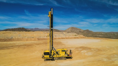 The ZR77 at Komastu's Arizona Proving Grounds in Tucson, AZ.