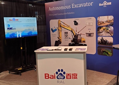 MINExpo 2021 booth