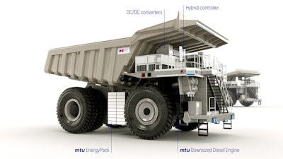 Rr Flanders Hybrid Haul Truck