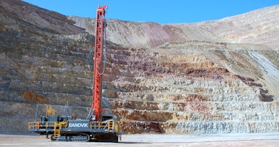 The Sandvik DR410i blasthole drill is automation-ready, with functionality for both on-board and off-board automated needs.