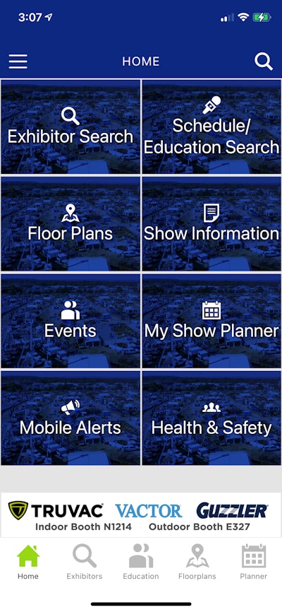 The Utility Show app will help attendees more easily find their way around the show.