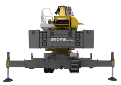 Manitowoc Updates Grove TMS9000-2 Truck Crane with More Horsepower 