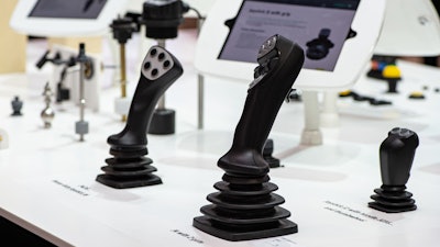 Multifunctional joysticks are putting more at machine operators' fingertips, increasing their comfort and productivity.