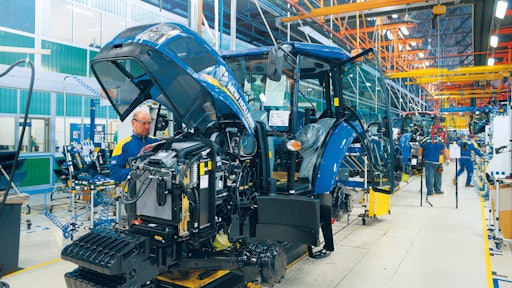 The New Holland Agriculture manufacturing facility in Jesi, Italy.