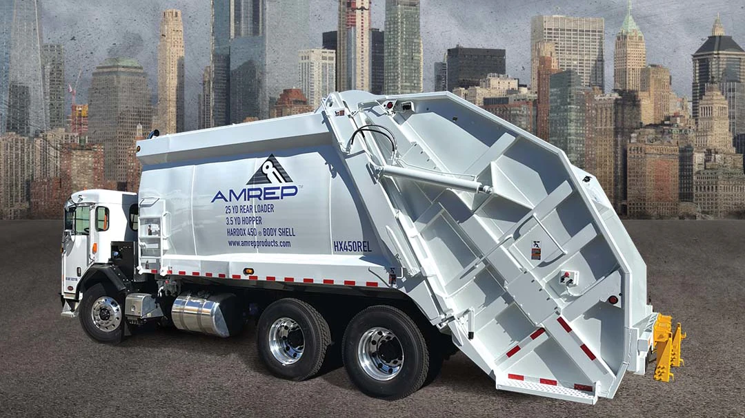 Amrep Releases Rear Load Refuse Truck | OEM Off-Highway