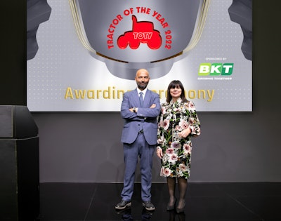 As a sponsor of the award program, BKT helped present awards to the winners at EIMA International 2021.