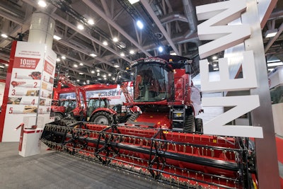 Case IH is making a return to trade shows in Europe.