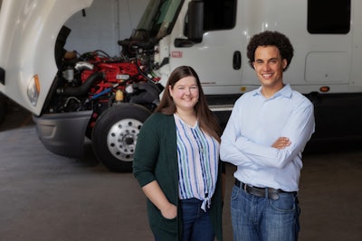 ClearFlame co-founders Dr. Julie Blumreiter and Dr. BJ Johnson.