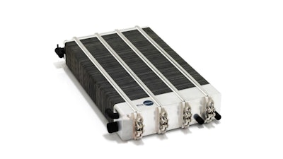 A Blue World Technologies fuel cell stack.